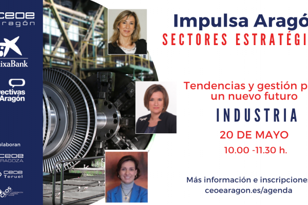 La Industria abrirá el próximo día 20 las jornadas Impulsa Aragón dedicadas a sectores estratégicos